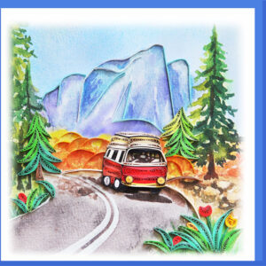ev-30-van wv on camping road