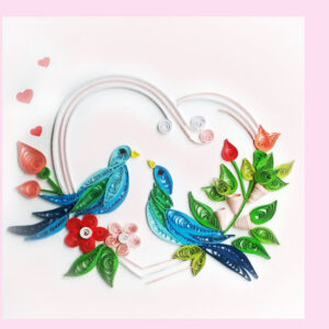 lv-25-two birds on heart shape