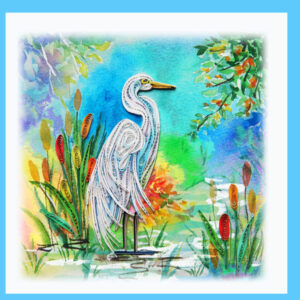 wn-48-white-egret-art